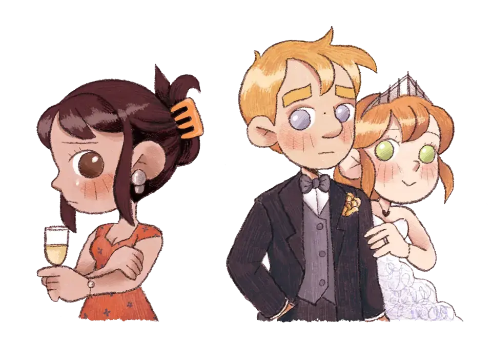 Concept art for the video game RSVP